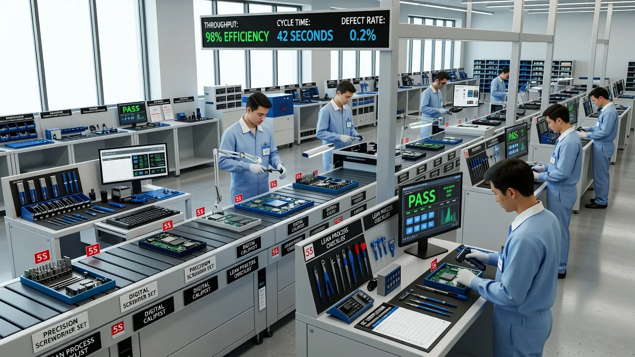 Lean Manufacturing Floor